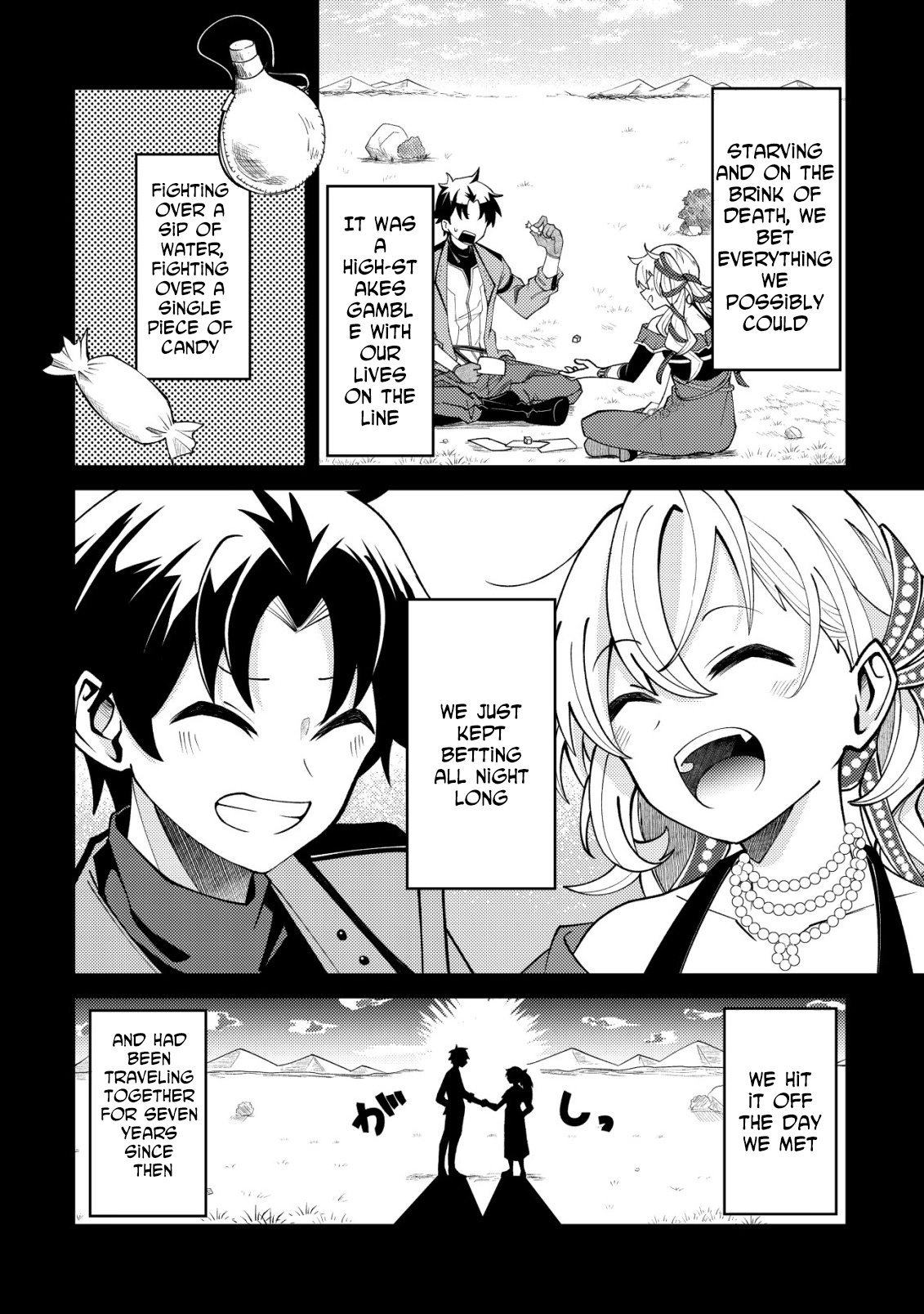 I’ll just leave you with an elixir of immortality, then. Chapter 1 Page 9